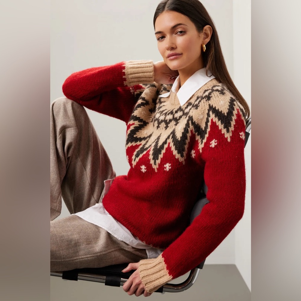Polo Ralph Lauren Fair Isle Sweater size XS